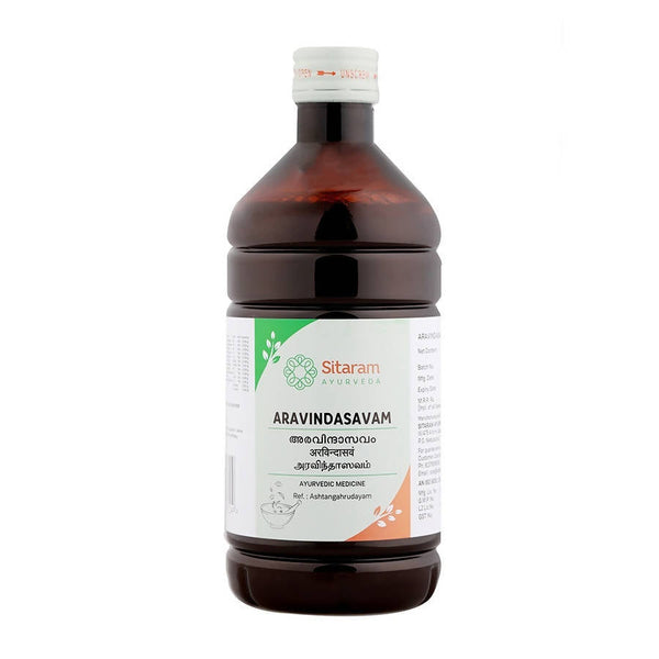 Sitaram Ayurveda Aravindasavam Syrup