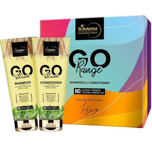 St.Botanica Go Volume Shampoo And Conditioner Combo