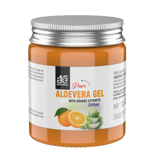 Ae Naturals Pure Aloevera Gel With Orange Extracts