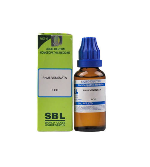 SBL Homeopathy Rhus Venenata Dilution