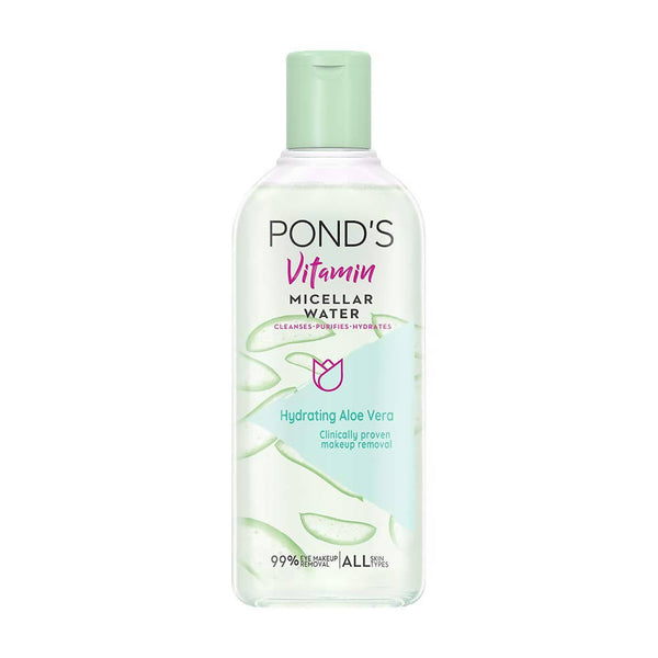 Ponds Vitamin Micellar Water Hydrating Aloe Vera