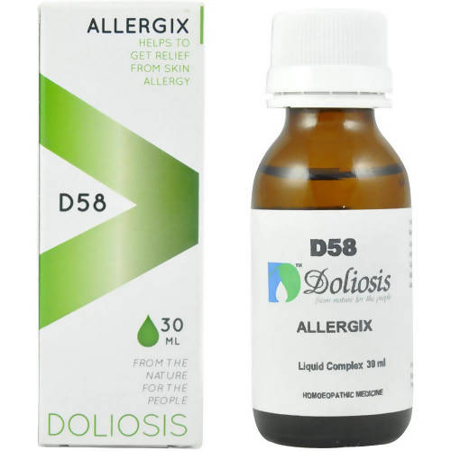 Doliosis Homeopathy D58 Allergix Drops