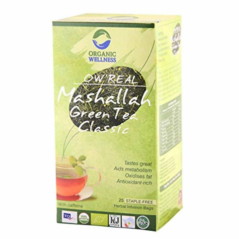 Organic Wellness Ow'real Mashallah Green Tea Classic Teabags