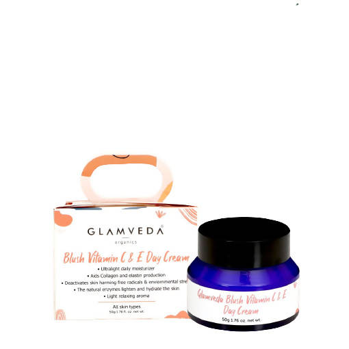 Glamveda Blush Vitamin C & E Hydrating Day Cream