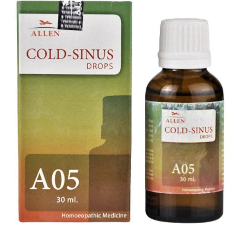 Allen Homeopathy A05 Cold-Sinus Drops