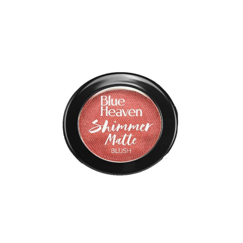 Blue Heaven Shimmer Matte Blush Shade 502