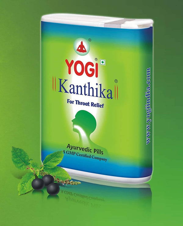 Yogi Kanthika Throat Relief Tablets