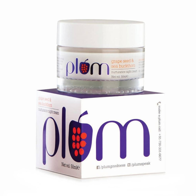 Plum Grape Seed & Sea Buckthorn Nurturance Night Cream