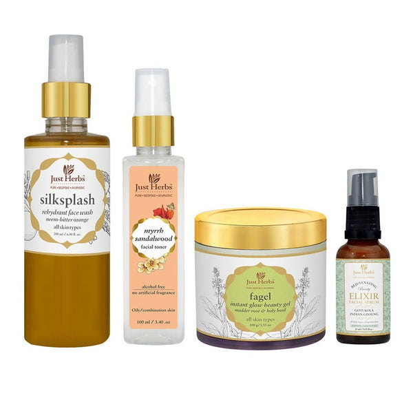 Just Herbs Combination Skin Essentials Combo