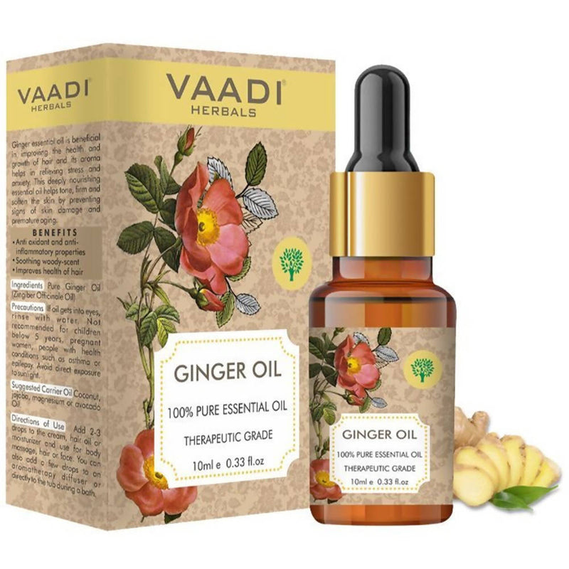 Vaadi Herbals Ginger 100% Pure Essential Oil Therapeutic Grade