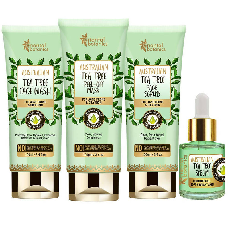 Oriental Botanics Australian Tea Tree Anti Acne Radiant Glow Combo