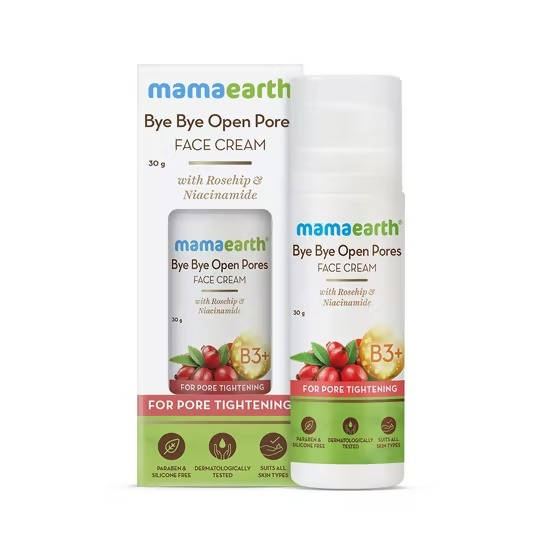 Mamaearth Bye Bye Open Pores Face Cream For Pore Tightening