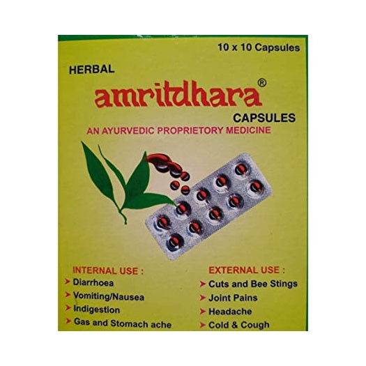 Amritdhra Capsules Pack Of 100 Capsules