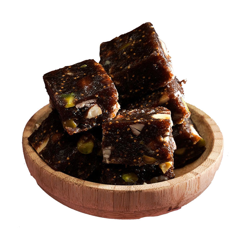Anything But Sugar Anjeer Barfi (Sweetened with Anjeer/Figs)