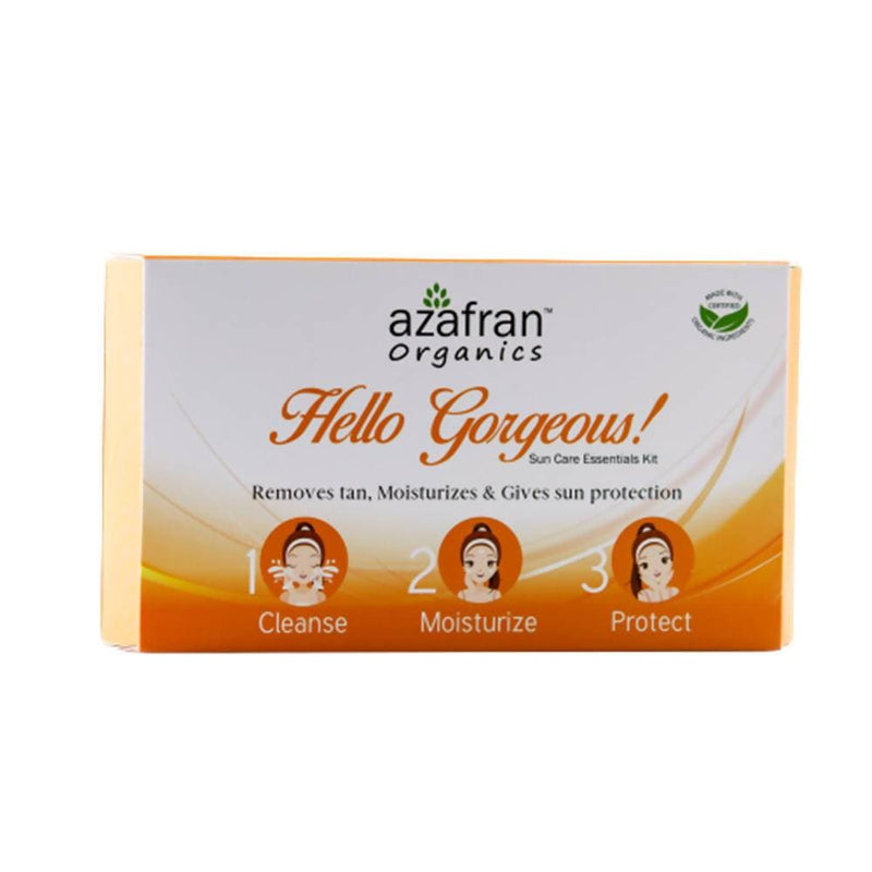 Azafran Organics Hello Gorgeous Sun Care Essentials Kit