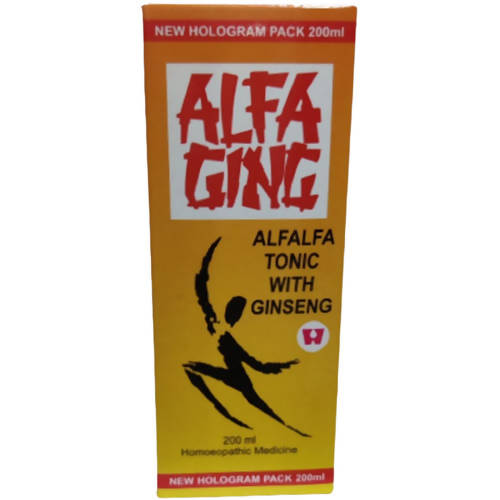 Dr. Wellmans Homeopathy Alfa Ging Alfalfa Tonic with Ginseng