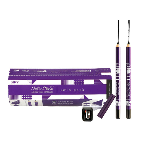 Plum NaturStudio Kajal Duo Gift Set