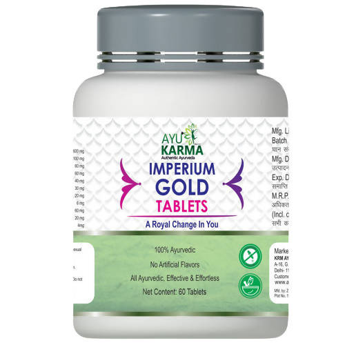 Ayukarma Ayurveda Imperium Gold Tablets