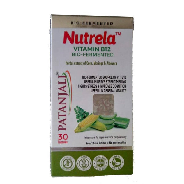 Patanjali Nutrela Vitamin B12 Bio-Fermented Capsules