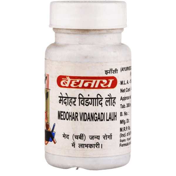 Baidyanath Medohar Vidangadi Loha - 40 Tablets