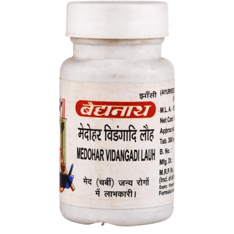 Baidyanath Medohar Vidangadi Loha - 40 Tablets