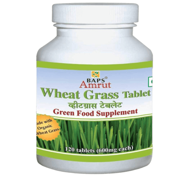 Baps Amrut Wheat Grass Tablets