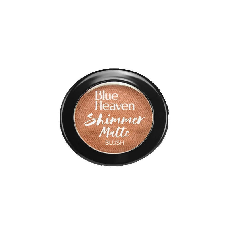 Blue Heaven Shimmer Matte Blush Shade 505