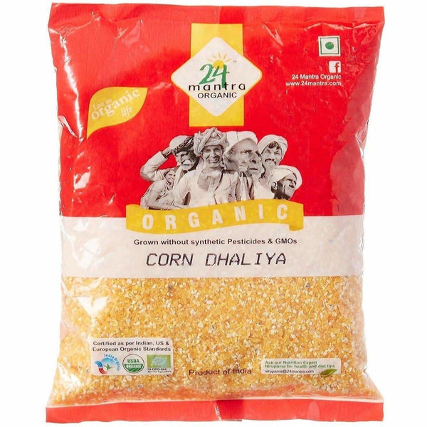 24 Mantra Organic Corn Daliya