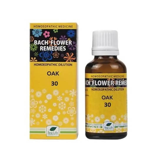 New Life Homeopathy Bach Flower Remedies Oak 30 Dilution