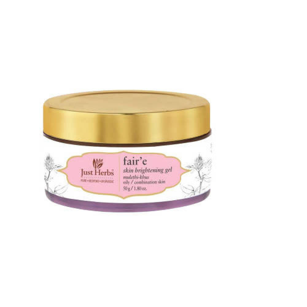 Just Herbs Fair'e Mulethi-Khus Skin Brightening Gel