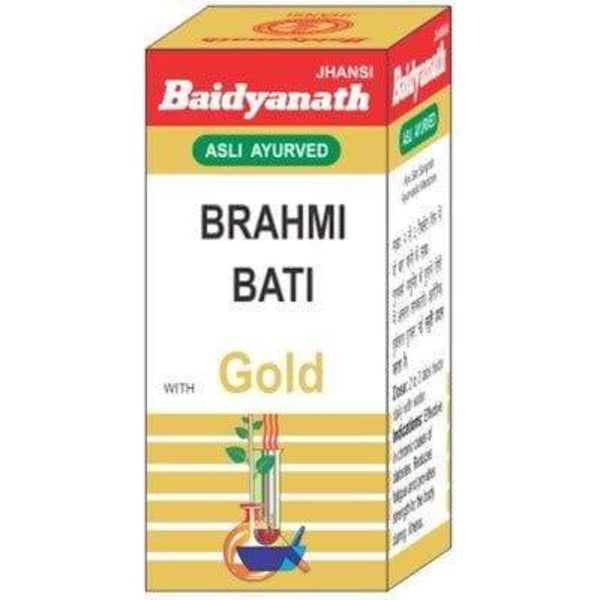 Baidyanath Brahmi Bati with Gold 10 Tab