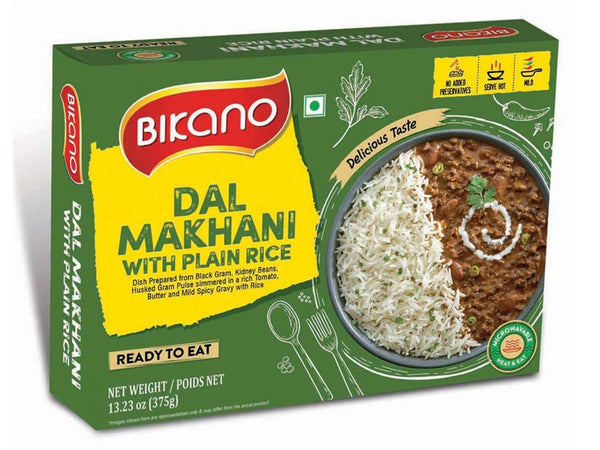 Bikano Dal Makhani with Plain Rice