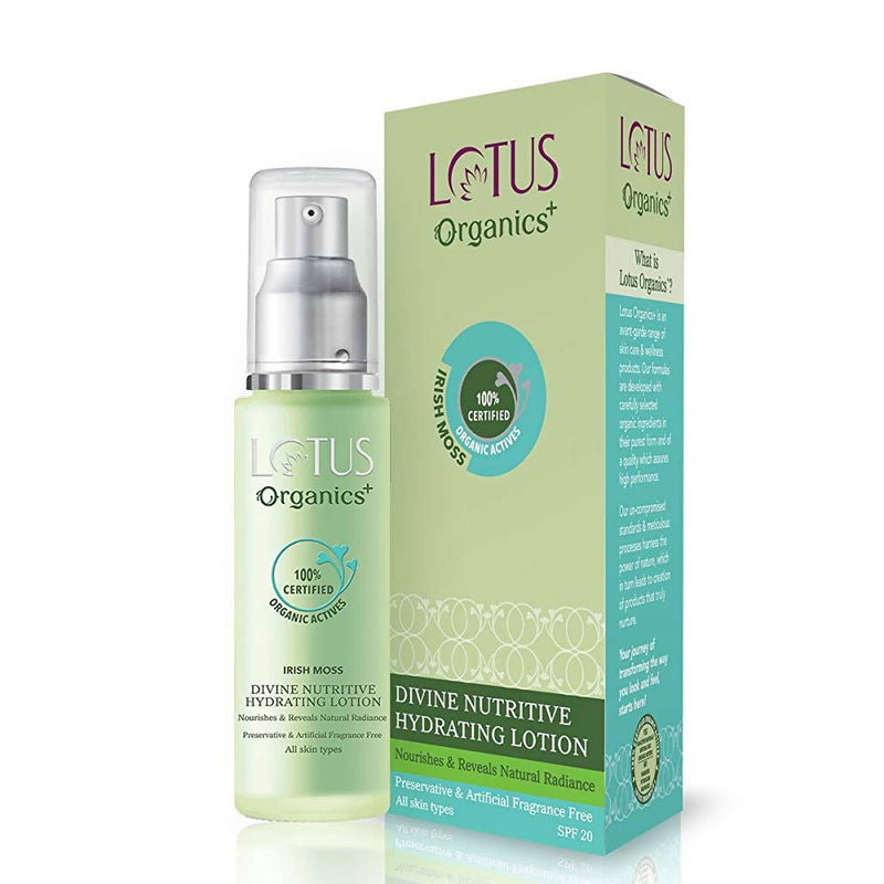 Lotus Organics+ Divine Nutritive Hydrating Lotion SPF20