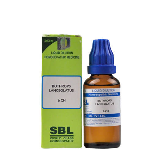 SBL Homeopathy Bothrops Lanceolatus Dilution