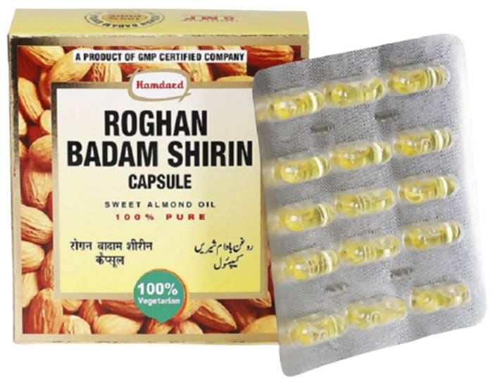 Hamdard Roghan Badam Shirin Capsules