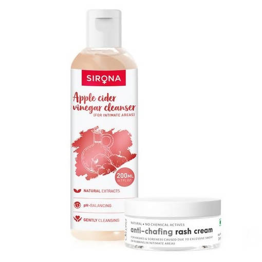 Sirona Intimate Wash & Rash Cream Combo