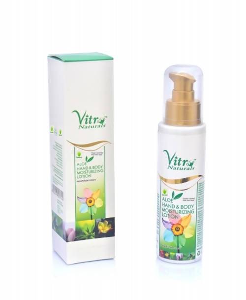 Vitro Naturals Aloe Hand & Body Moisturizing Lotion