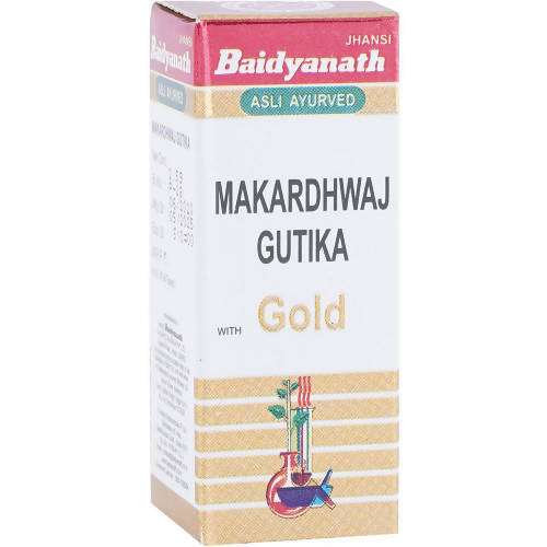 Baidyanath Makardhwaj Gutika With Gold