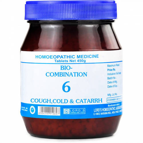 Lord's Homeopathy Bio-Combination 6 Tablets