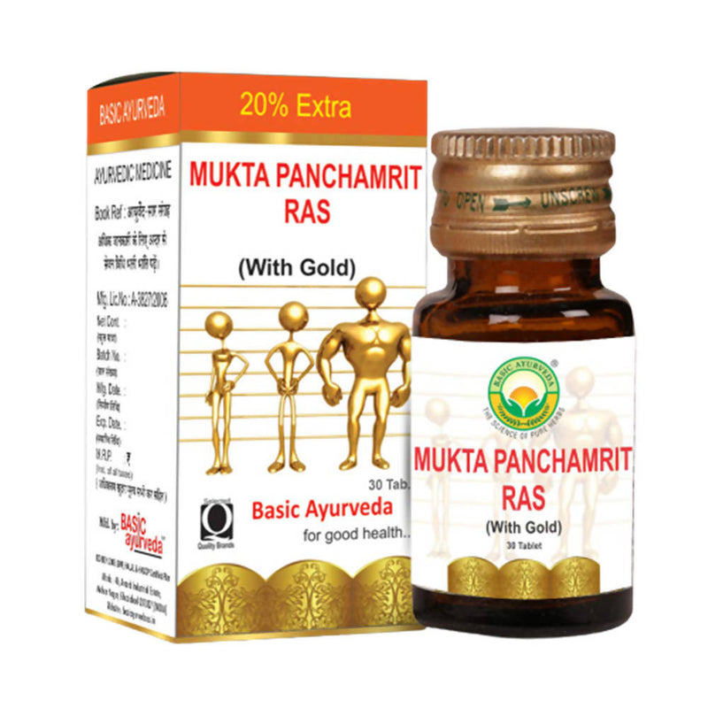 Basic Ayurveda Mukta Panchamrit Ras