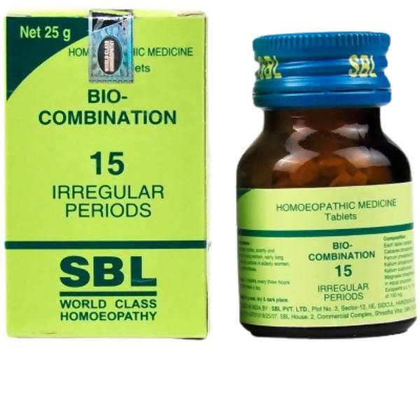 SBL Homeopathy Bio-Combination 15 Tablets