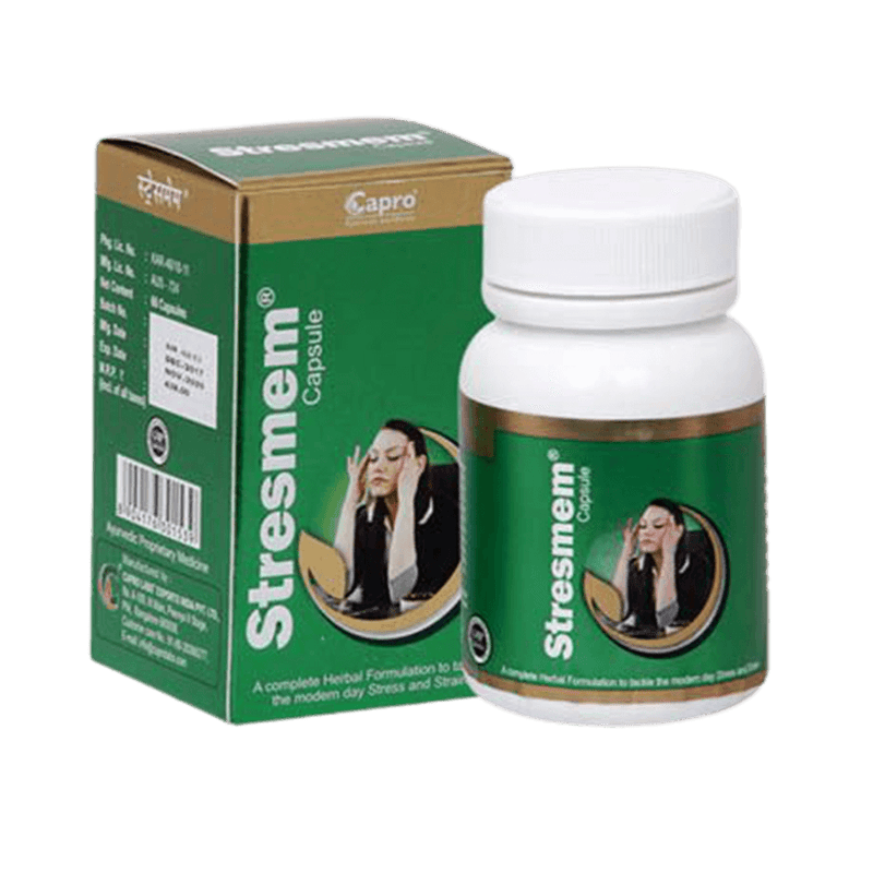 Capro Ayurveda Stresmem Capsule