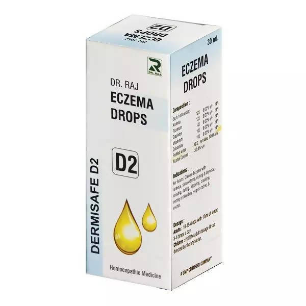 Dr. Raj Homeopathy Dermisafe D2 Drops