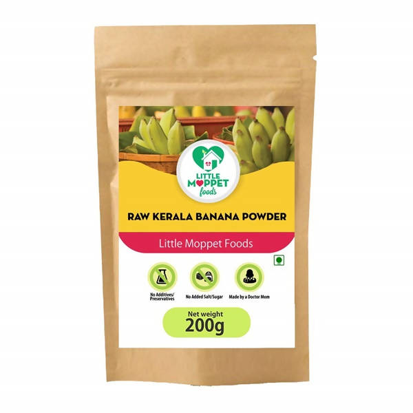 Little Moppet Foods Raw Kerala Banana Powder