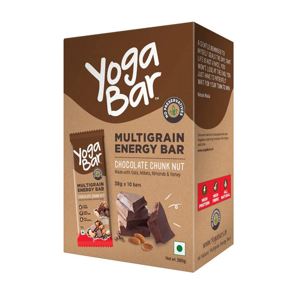 Yoga Bar Chocolate Chunk Nut Multigrain Energy Bars