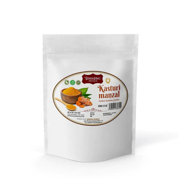 Wonder Herbals Kasthuri Manzal (Turmeric) Powder