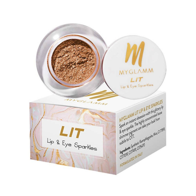 MyGlamm LIT Lip & Eye Sparkle (Crown Jewels)