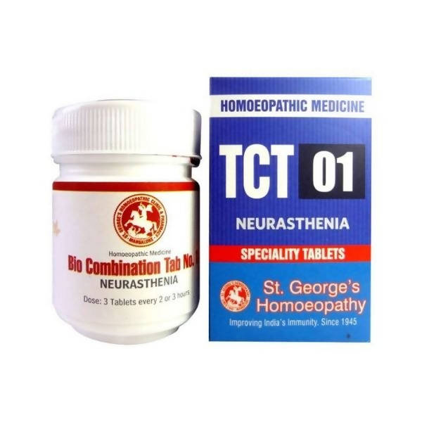 St. George's Homeopathy TCT 01 Tablets