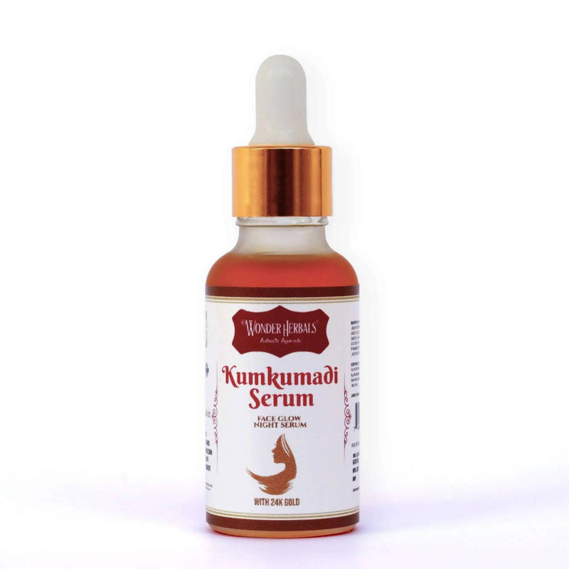 Wonder Herbals Kumkumadi Night Serum With 24K Gold