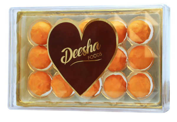 Deesha Foods Crunchy Balls Orange Chocolates
